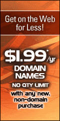 Click Here For $1.99/yr Domain Names Now!